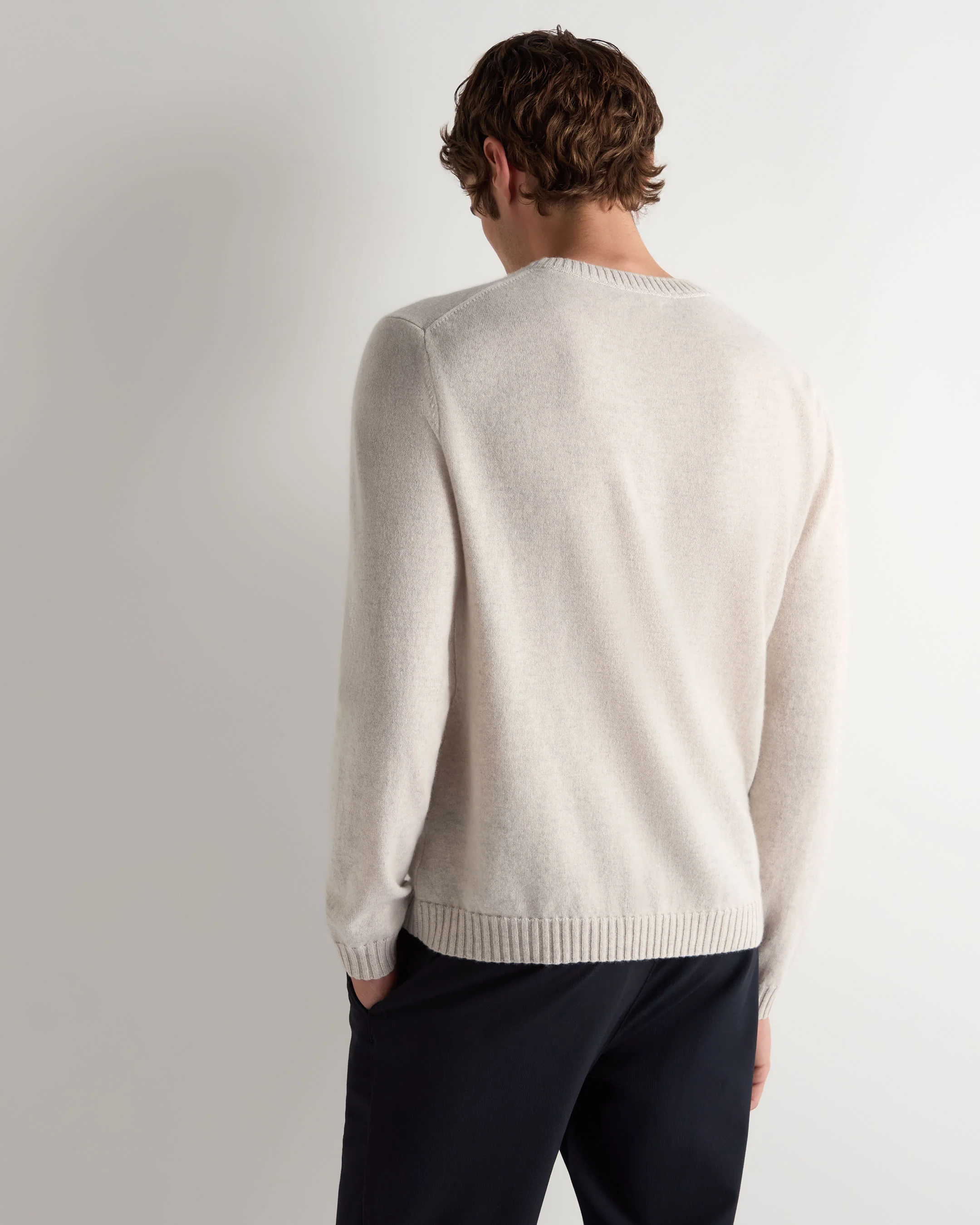 Men’s Classic Baby Alpaca Sweater