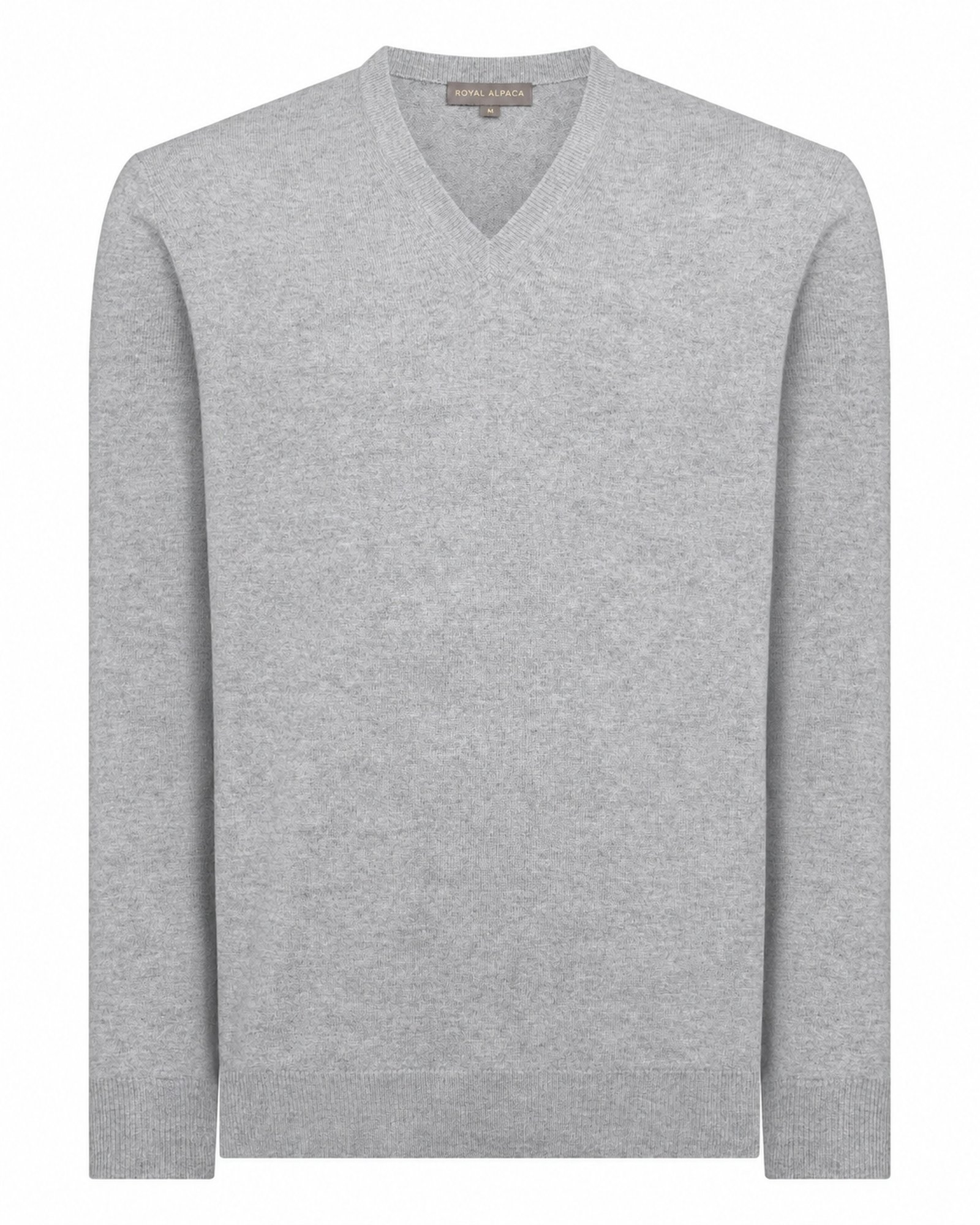Elegant V-Neck Baby Alpaca Sweater