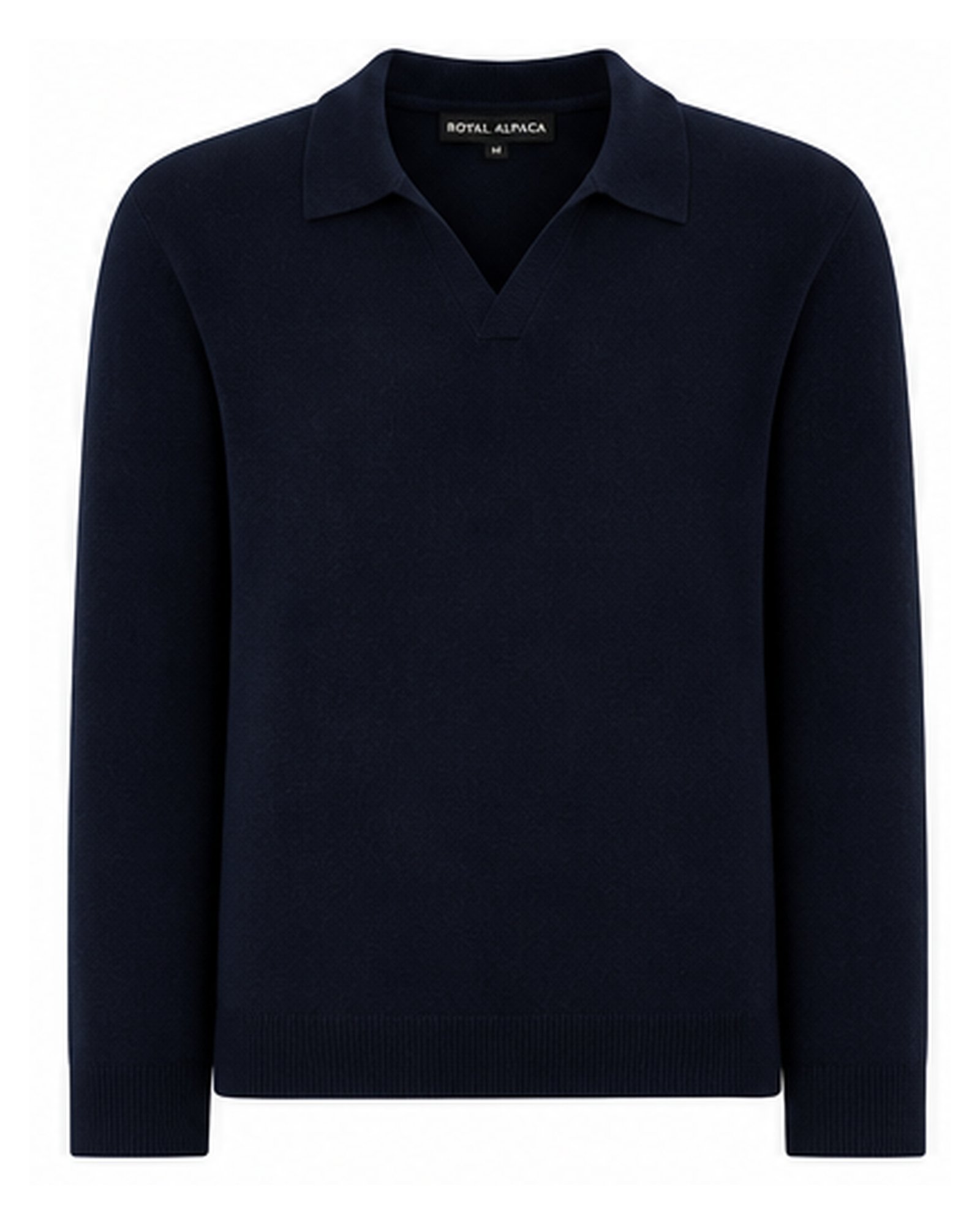 Luxurious Baby Alpaca Polo Sweater