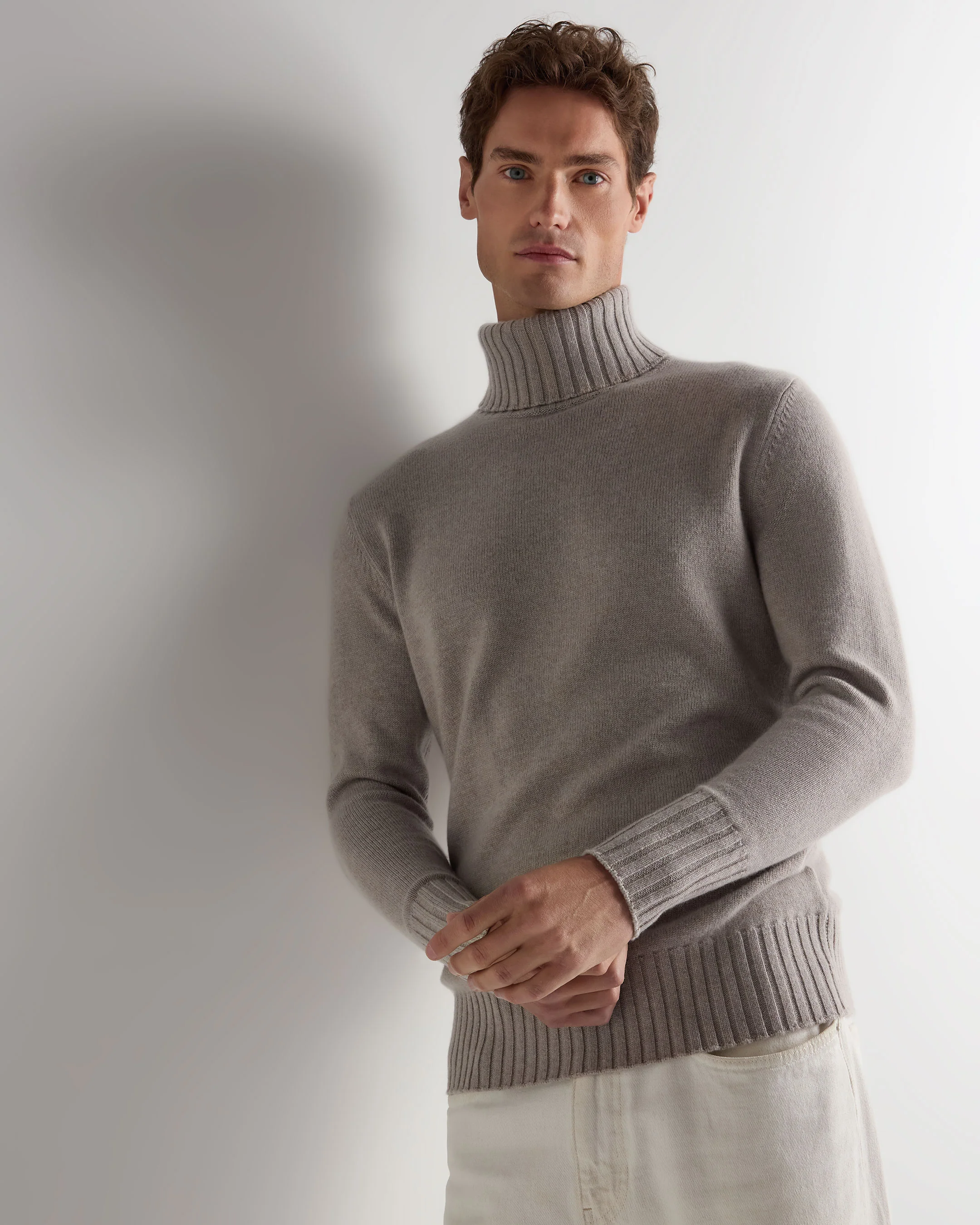 Baby Alpaca Half-Zip Pullover – MSW2315
