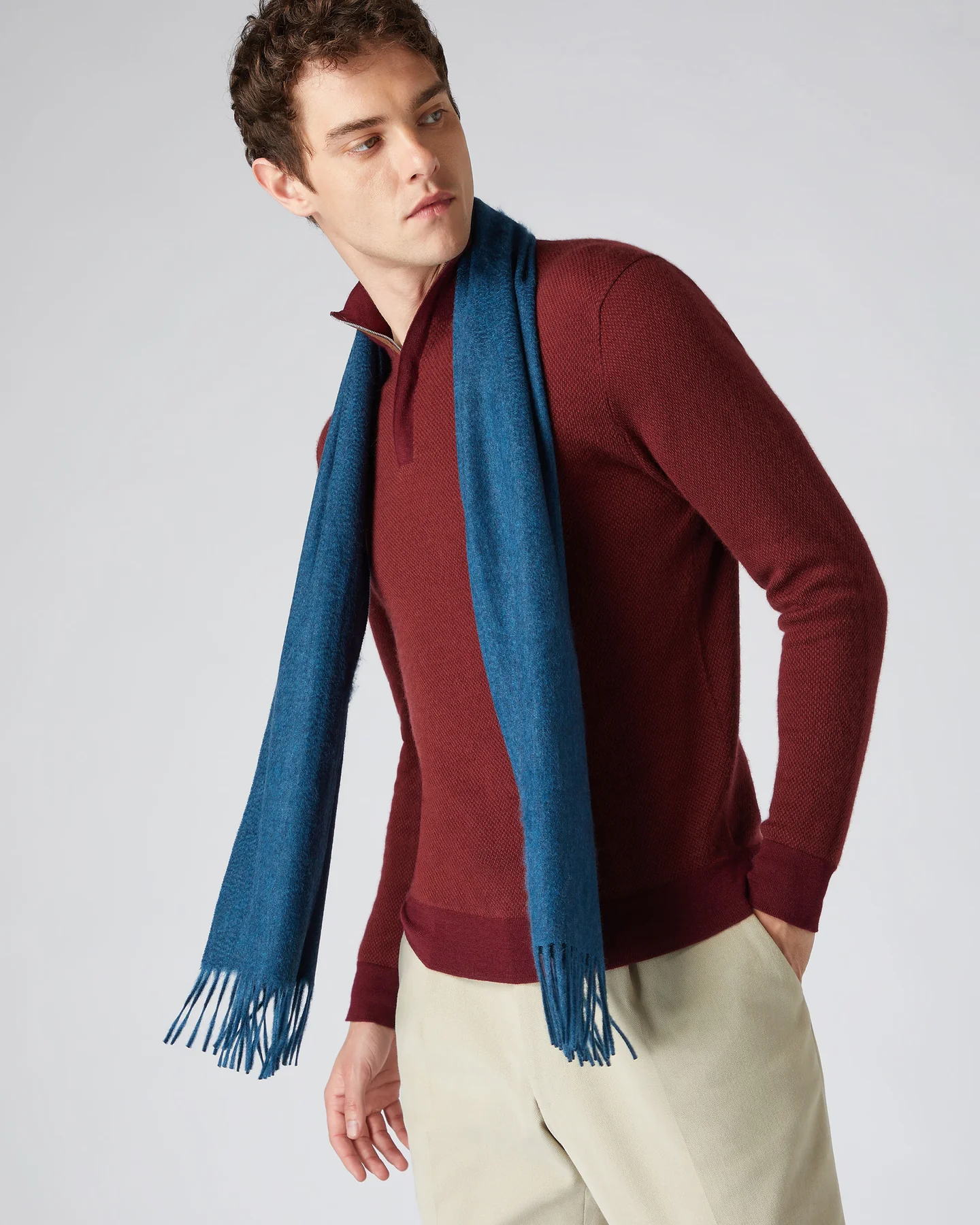 Woven Alpaca Scarf