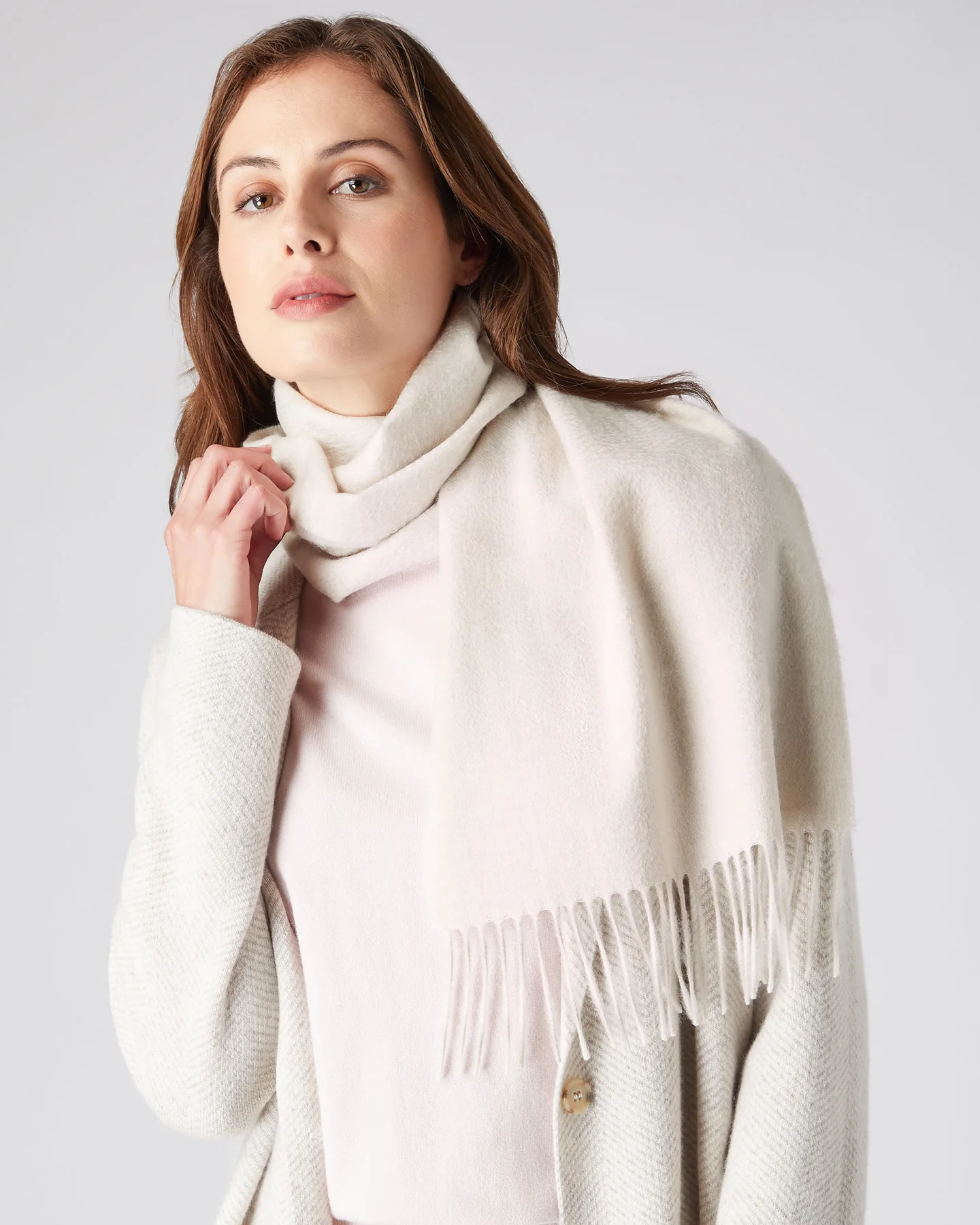 Woven Alpaca Scarf