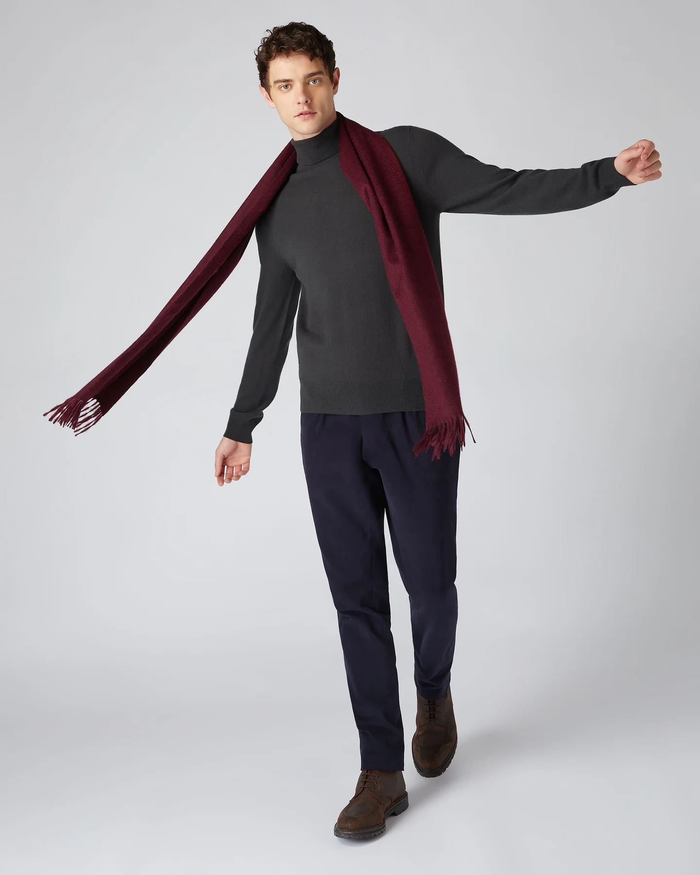 Woven Alpaca Scarf
