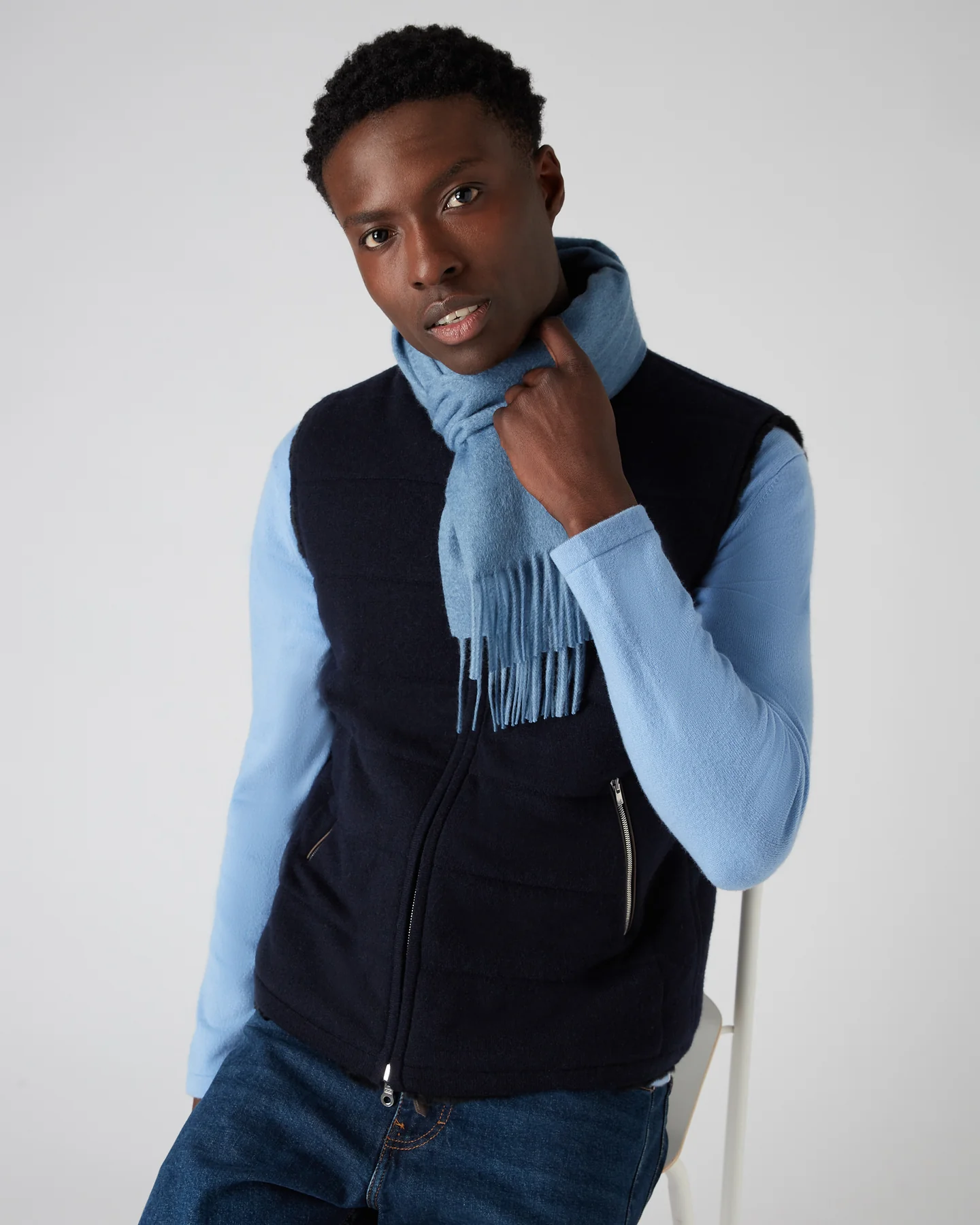 Woven Alpaca Scarf