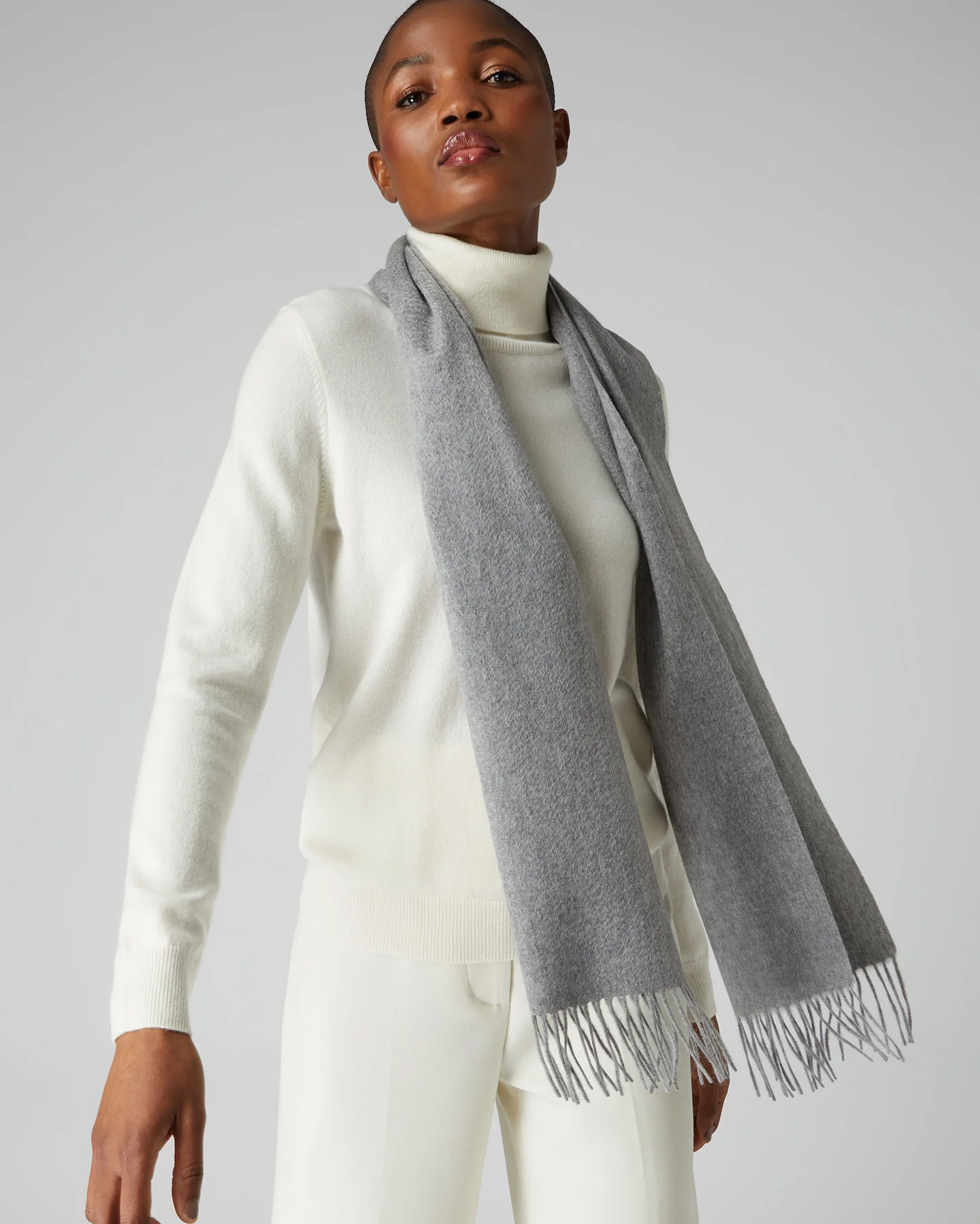 Woven Alpaca Scarf
