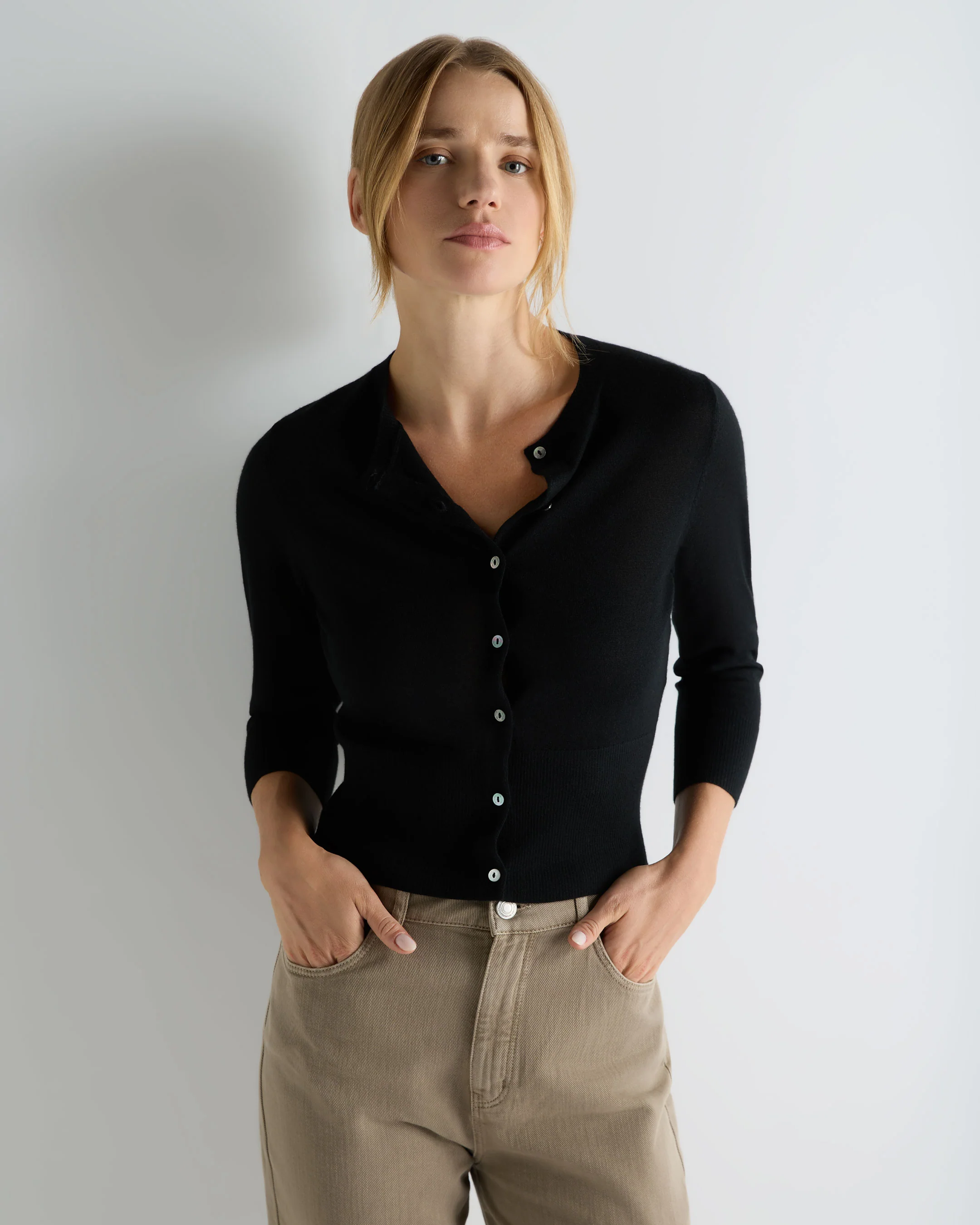Women's Baby Alpaca Cardigan – WC2303