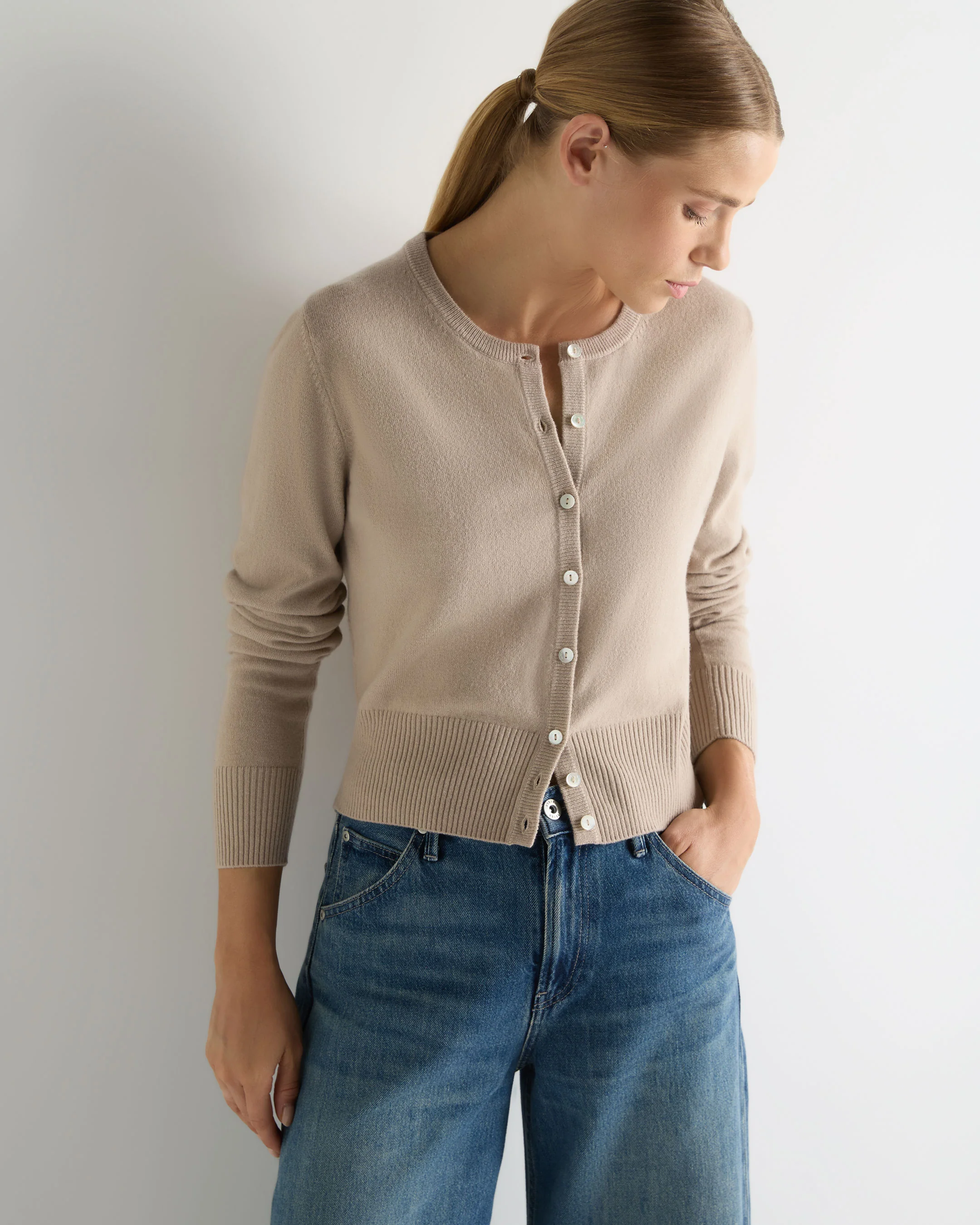 Women's Baby Alpaca Cardigan – WC2315
